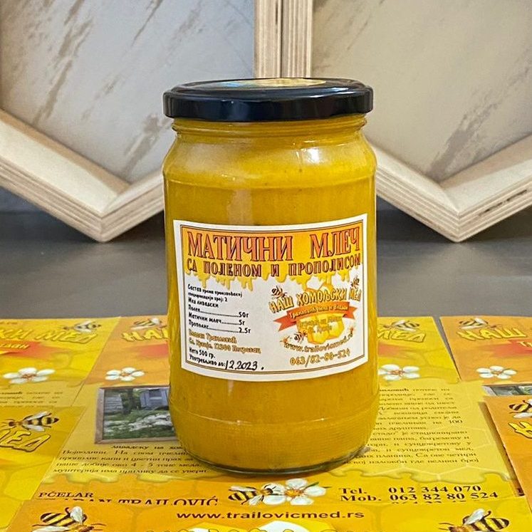 Mešavina Med, Mleč, Polen i Propolis